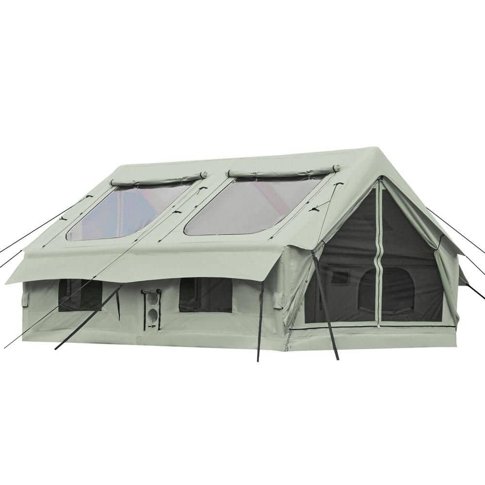 Outfitter 3-9 Person 13 ft. x 9.8 ft. Inflatable Camping Tent with