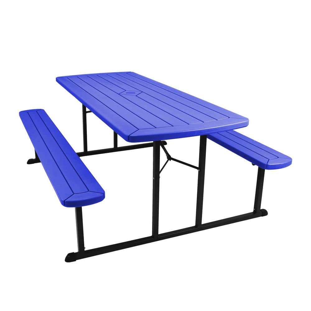 Hampden Furnishings Heavy-Duty Folding Picnic Table