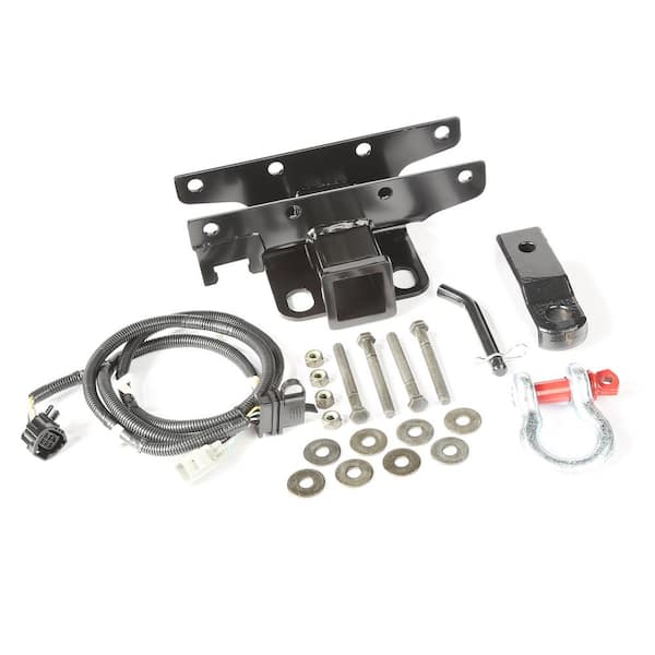 Rugged Ridge 2007-2017 Jeep Wrangler Receiver Hitch Kit with D-Shackle  