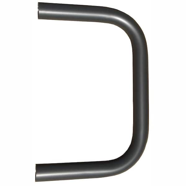 EZ Handrail 1.9 in. Aluminum Round ADA Handrail Bronze End Loop