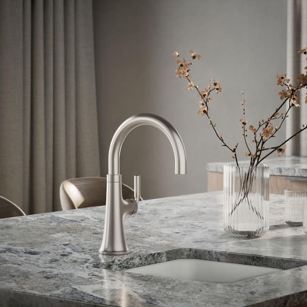 Tone Swing Spout Bar Faucet in Vibrant Stainless