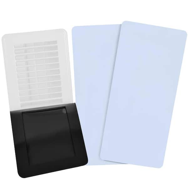 5.5" x 12" White Magnetic Vent Covers, Floor Vent Covers for Floor, Wall or Ceiling Vents (3-Pack)