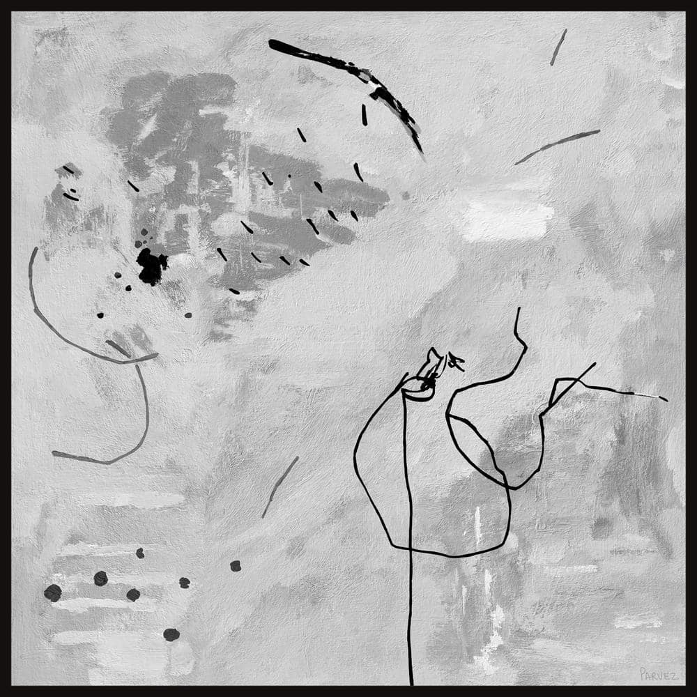 Random Division by Parvez Taj Floater Framed Canvas Abstract Art Print 18 i