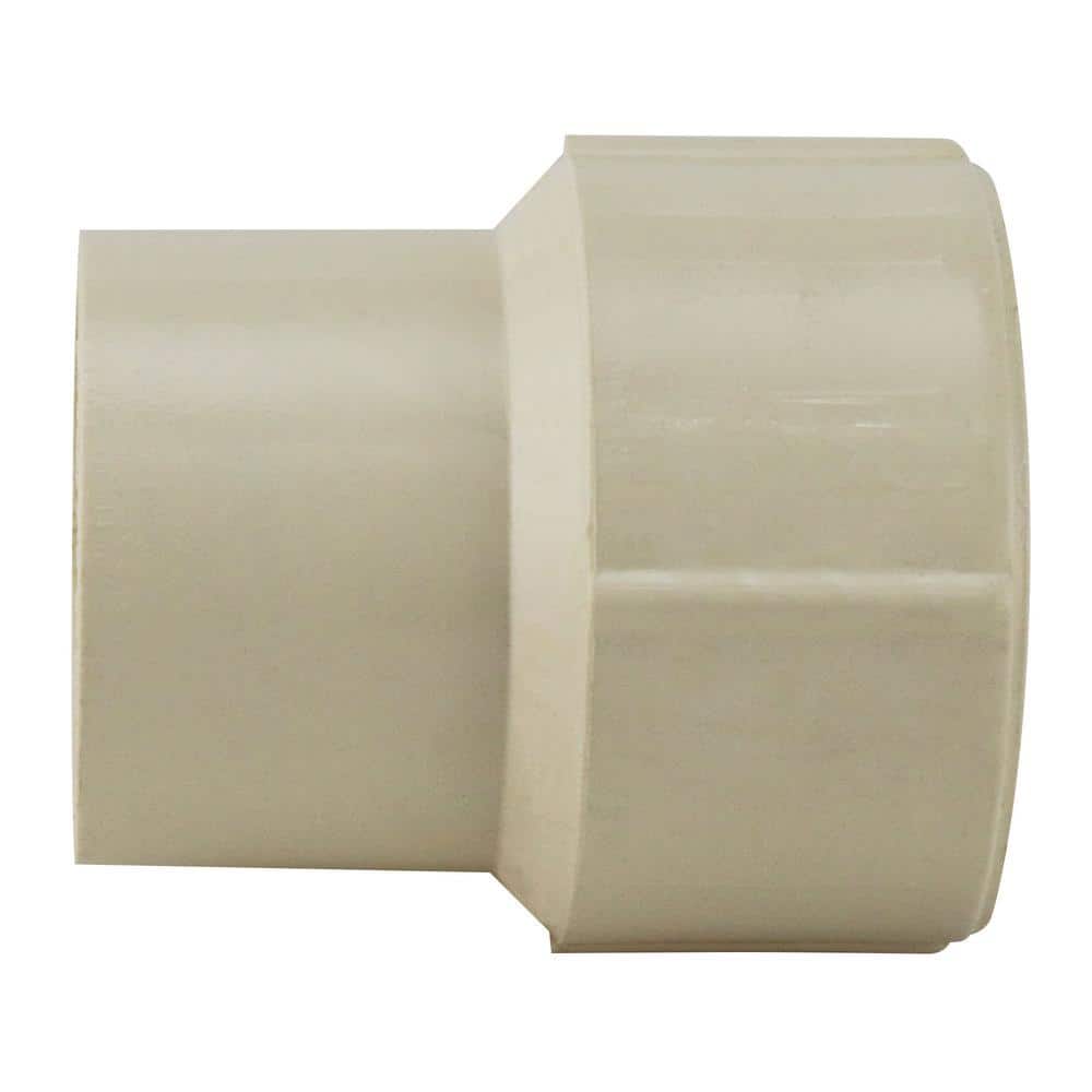 Apollo 3/4 in. 3/4 in. CPVC CTS x FNPT Solvent Weld Adapter, White -  CPVCFA34W