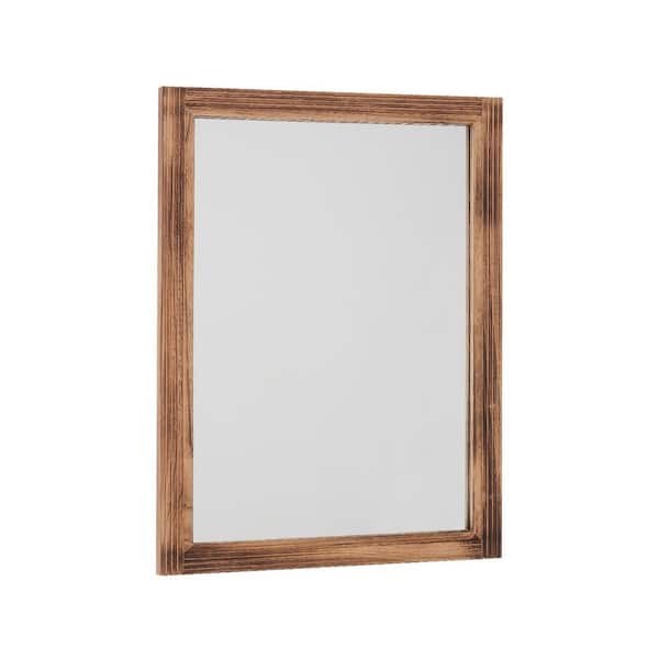 20 in. W x 33 in. H Framed Mirror Wall Decor Mirror Bathroom