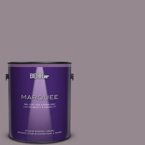 BEHR MARQUEE 1 gal. #MQ1-32 Cinema Screen One-Coat Hide Eggshell Enamel Interior Paint & Primer