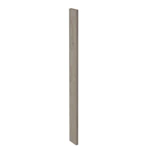 Grey Nordic Slab Style Kitchen Cabinet Filler (3 in W x 0.75 in D x 30 in H)