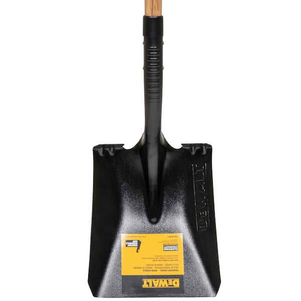 DEWALT 49 in. Wood Handle Carbon Steel Transfer Shovel DXLHA2611