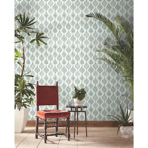 Marketplace Motif Pre-pasted Wallpaper (Covers 56 sq. ft.)