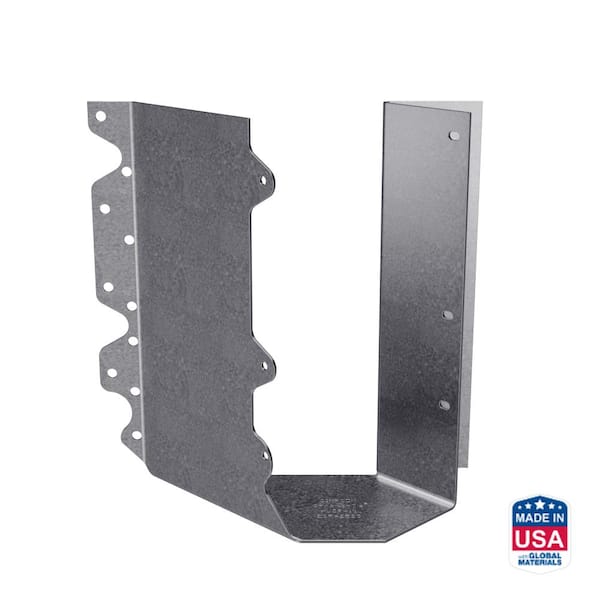 HSUR Galvanized Joist Hanger for 4x10 Nominal Lumber, Skewed Right