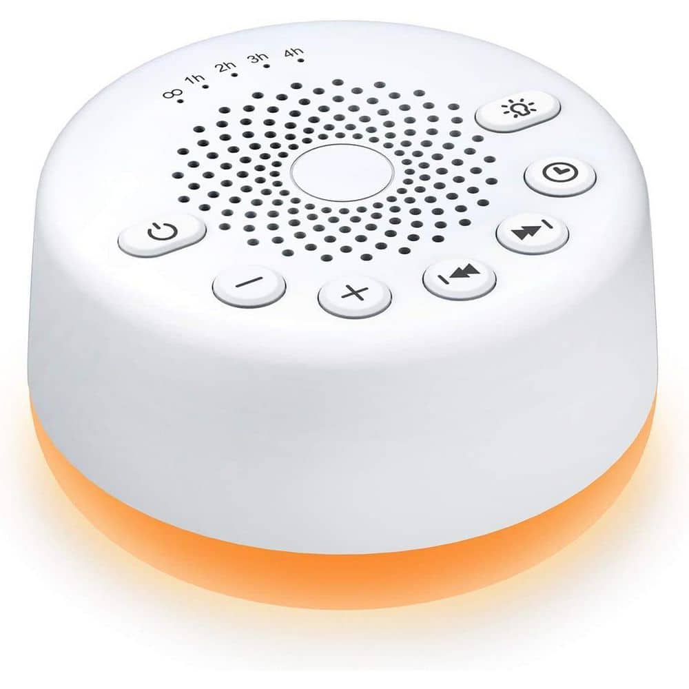 Easysleep White Noise Machine with 25 Soothing Sounds and Night Lights with Memory Function 32 Levels price history on PriceWatchPro