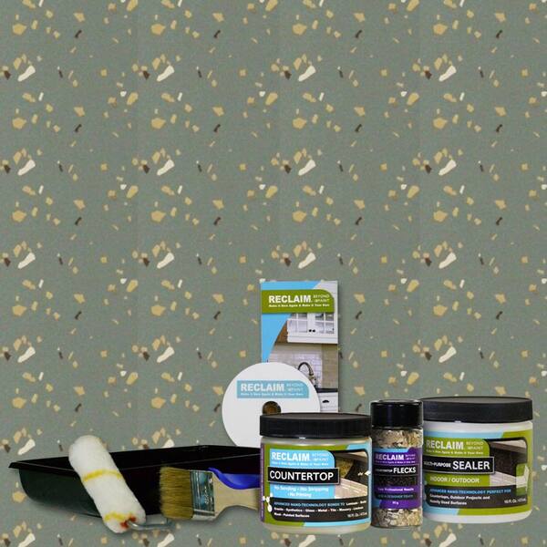 RECLAIM 1-pt. Loden All in One Multi Surface Countertop Makeover Kit