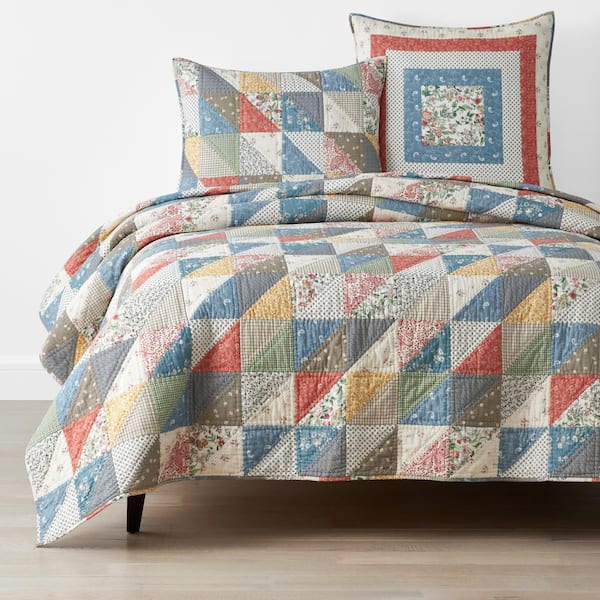 The Company Store Sophie Multi Full/Queen Cotton Quilt