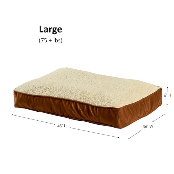 Large dog bed clearance measurements