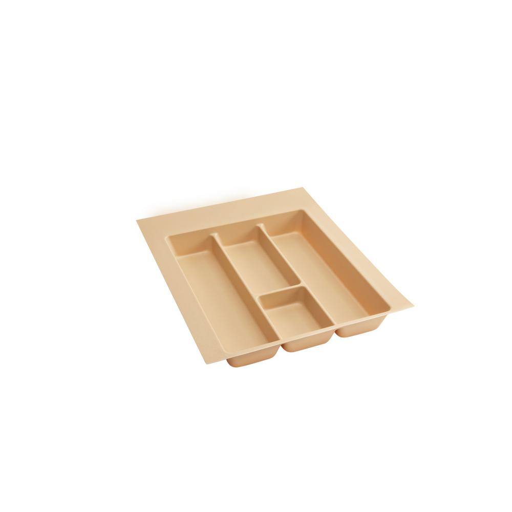 UPC 090713046624 product image for Rev-A-Shelf 2.37 in. H x 17.5 in. W x 21.25 in. D Large Almond Plastic Utility T | upcitemdb.com