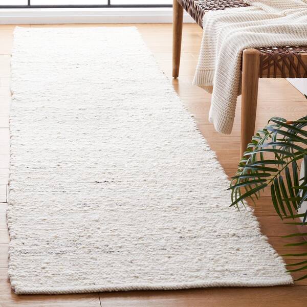 Natura Ivory 2 ft. x 9 ft. Abstract Runner Rug