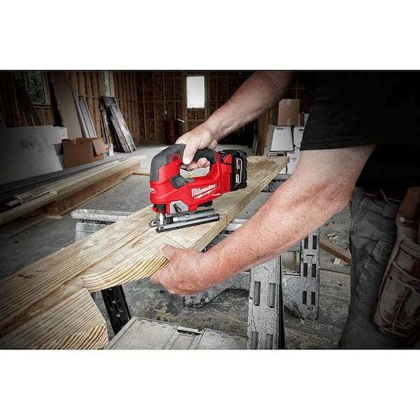 M18 FUEL 18-Volt Lithium-Ion Brushless Gen II 18-Gauge Cordless Brad Nailer/Jig SawithRouter Combo Kit (3-Tool) M18 FUEL 18-Volt Lithium-Ion Brushless Gen II 18-Gauge Cordless Brad Nailer/Jig SawithRouter Combo Kit (3-Tool)