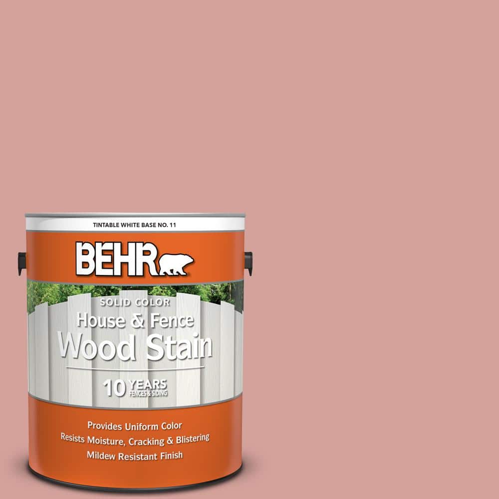 1 gal. #S160-3 Bubble Shell Solid Color House and Fence Exterior Wood Stain