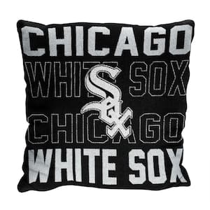 MLB White Sox Stacked Multi-Colored 20"  Throw Pillow