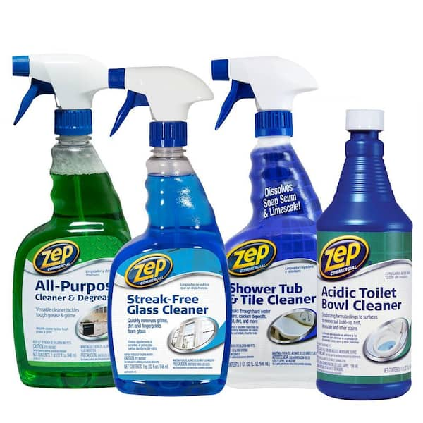 ZEP Bath Cleaning Kit (4-Pack)