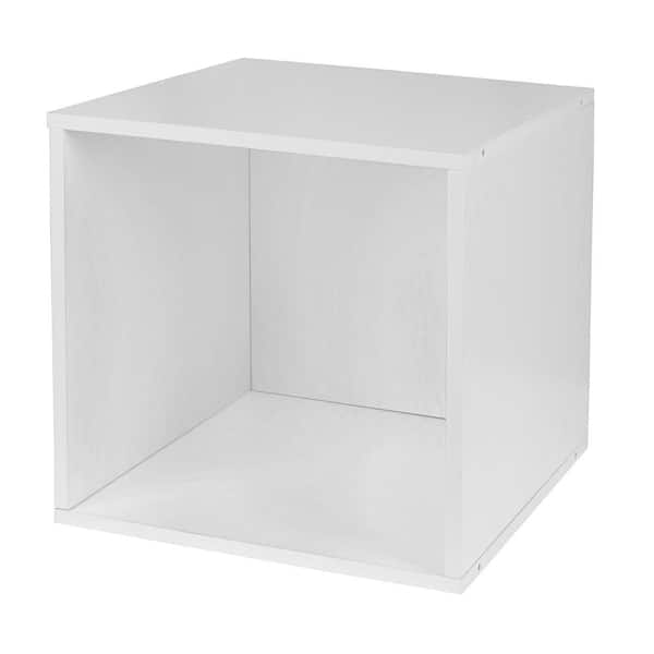 Niche 13 in. H x 13 in. W x 13 in. D White Wood 1-Cube Organizer