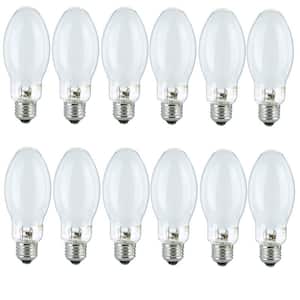 175-Watt ED17 Metal Halide Medium E26 Base 13,000 Lumens White HID Light Bulb in Cool White 4200K (12-Pack)