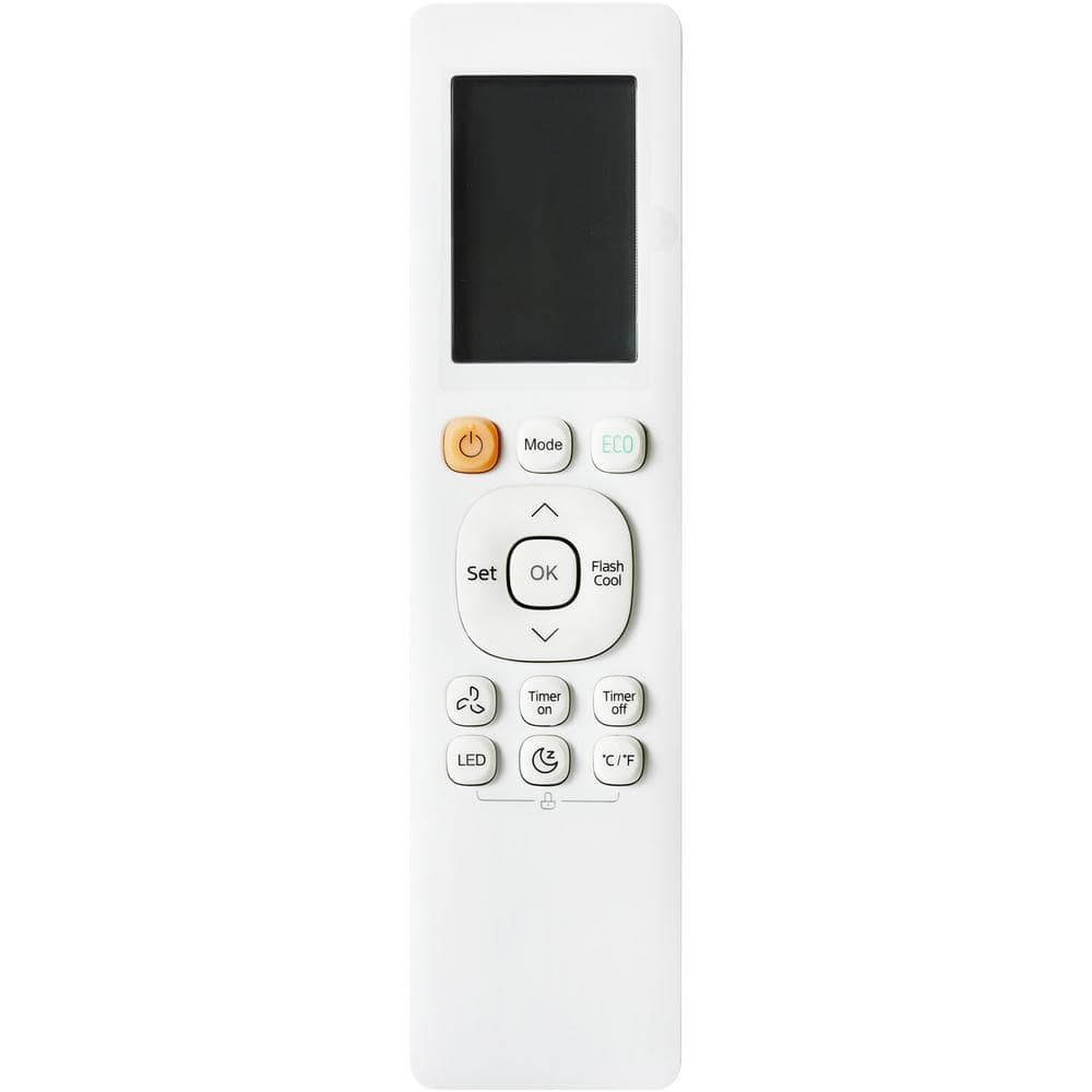 Keystone 8000 BTU White Window Air Conditioner with Remote Control