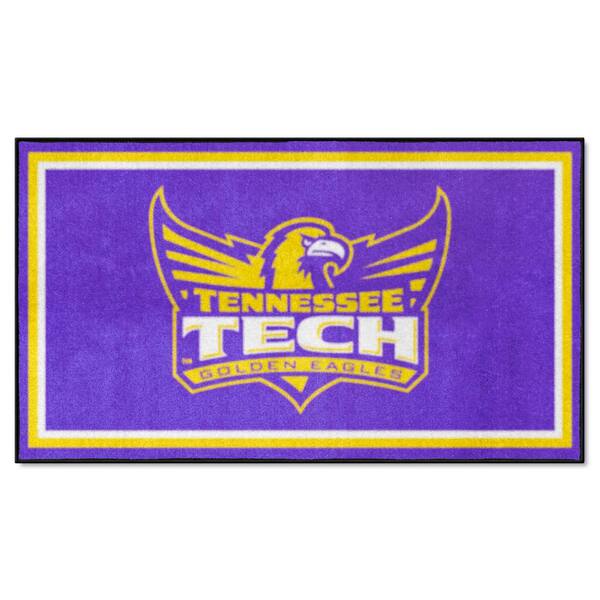 FANMATS Tennessee Tech Purple 3 ft. x 5 ft. Golden Eagles Plush Area