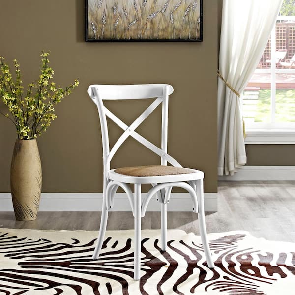 Gear White Dining Side Chair
