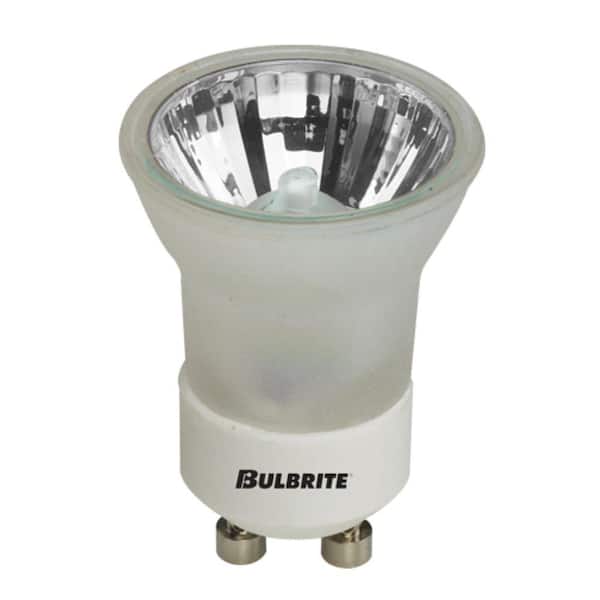 Bulbrite 35-Watt Soft White Light MR11 with Twist and Lock Bi-Pin Base GU10 Dimmable Frost Halogen Light Bulb (6-Pack)