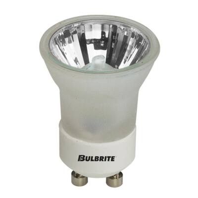 Base GU10 5 Pack Clear Bulbrite 860643 50 W Dimmable DJD Shape Twist & Lock Bi-Pin Halogen Bulb 