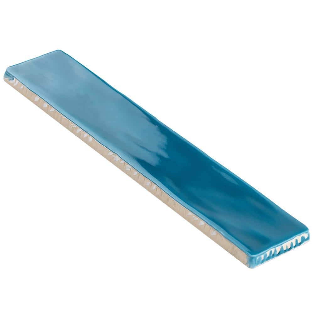 Brookline Teal 2x10 Polished Ceramic Subway Wall Tile