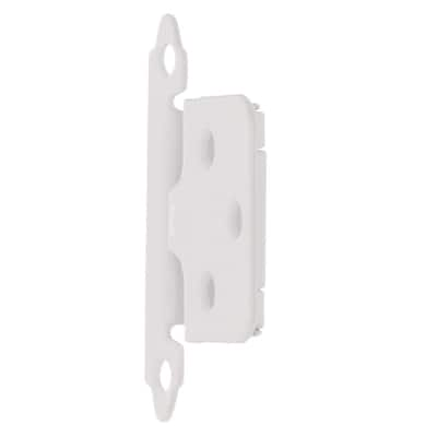 White Cabinet Hinges Cabinet Hardware The Home Depot