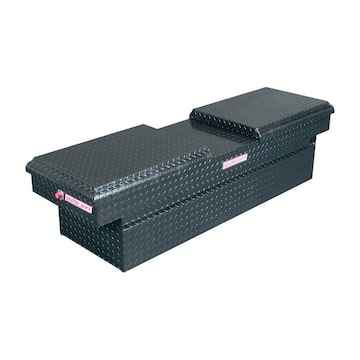 71.5 Matte Black Aluminum Full Size Crossbed Truck Tool Box