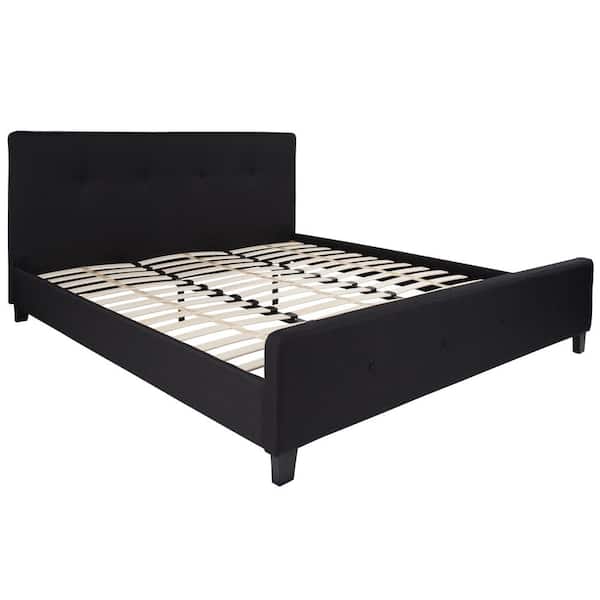 Carnegy Avenue King Black Platform Headboard