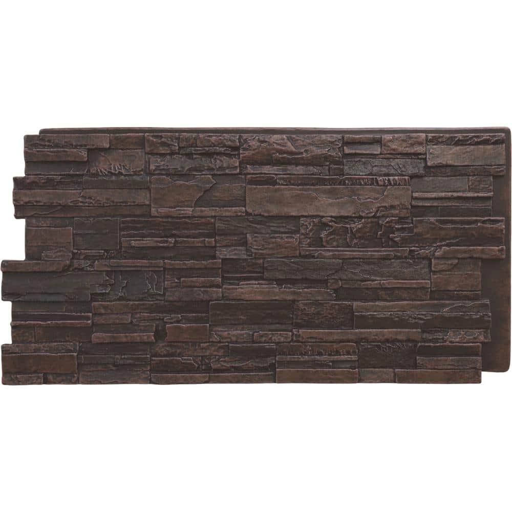 tobacco wall Tobacco' Basket Metal Art 56"x26" + Reviews can be mounted anywhere necessary Cascade Stacked Stone, EverStone Faux