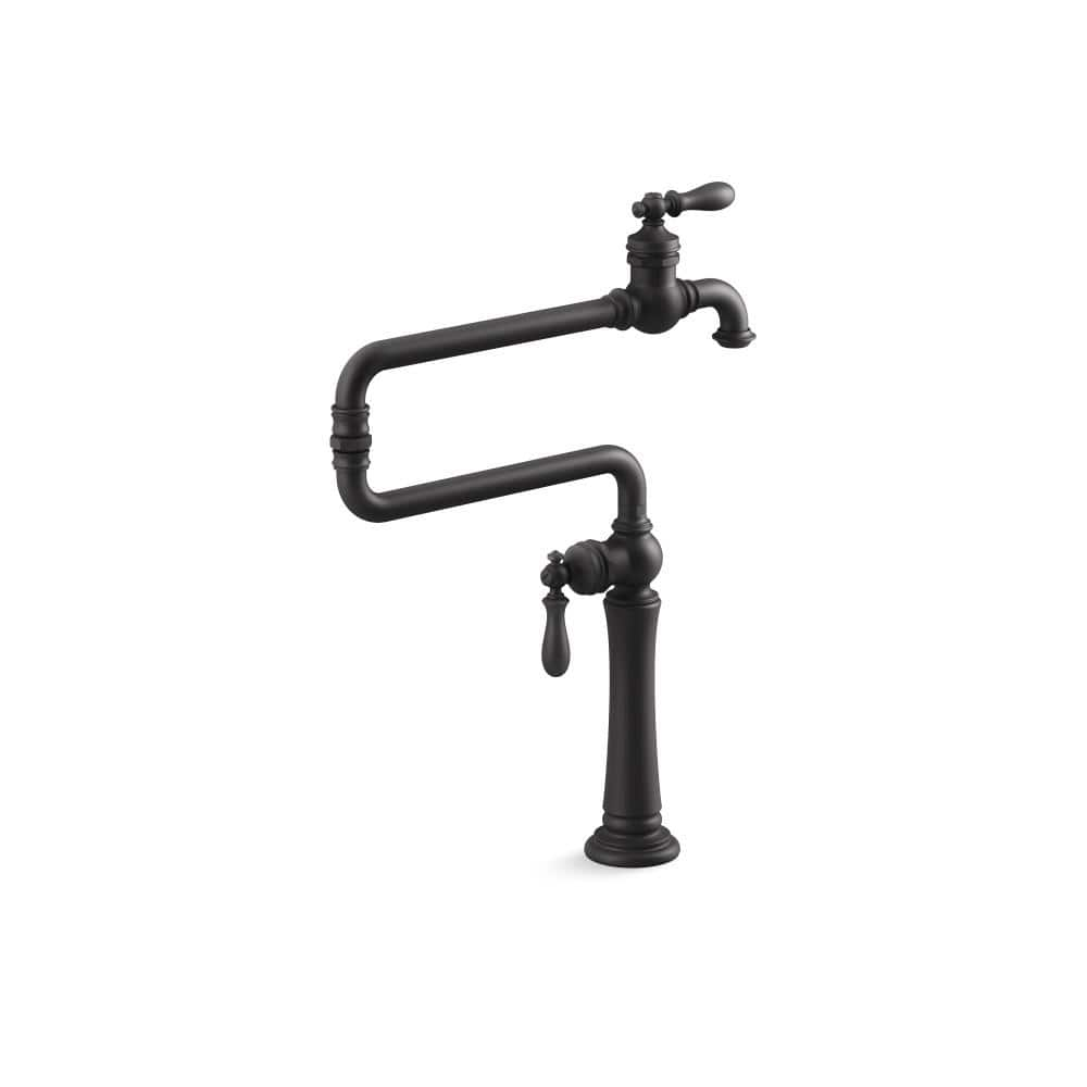 kohler-artifacts-deck-mount-pot-filler-in-matte-black-99271-bl-the