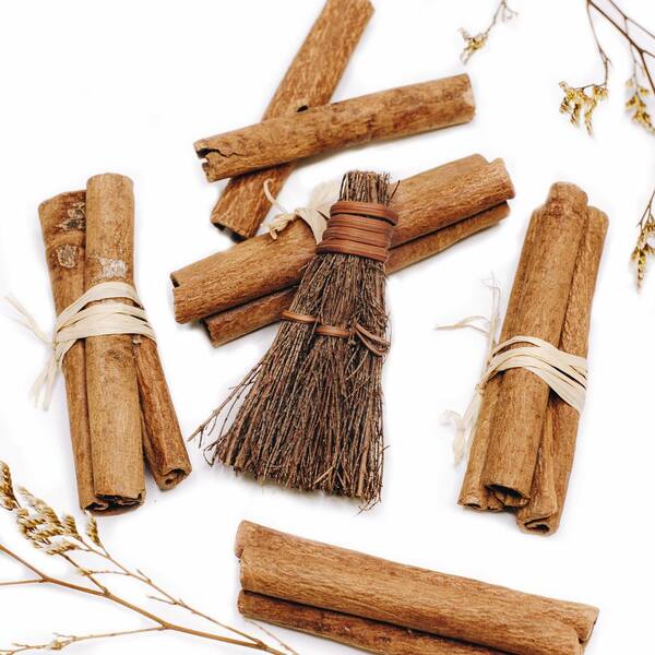 thumbnail image 2 of Cinnamon Broom Scented Mini 6 Broom (1 Piece) Mini Cinnamon Broom Cinnamon Broomstick Scented Mini Broomsticks 2 of 9