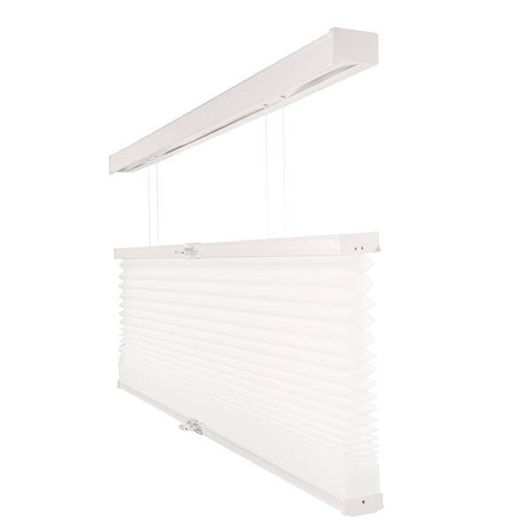 Chicology Cut-to-Size White Dove Cordless Light Filtering Privacy Cellular Shades 38 in. W x 48 in. L