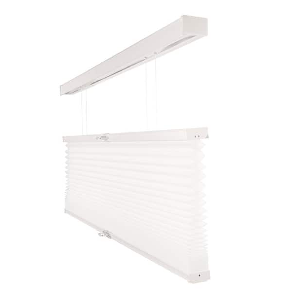 Chicology Cut-to-Size White Dove Cordless Light Filtering Privacy Cellular Shades 67.5 in. W x 72 in. L