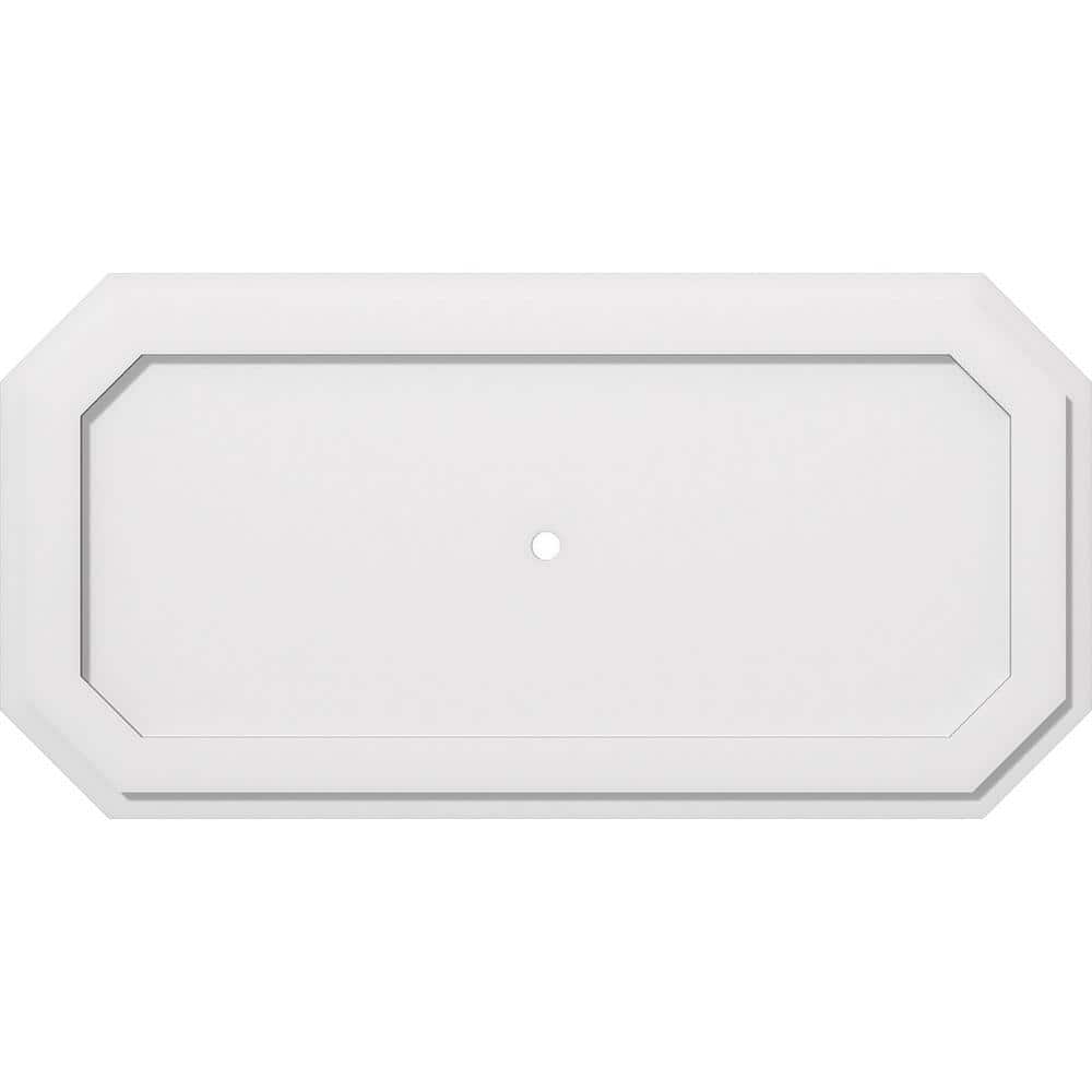 38 in. W x 19 in. H x 1 in. ID x 1 in. P Emerald Architectural Grade PVC Contemporary Ceiling Medallion price history on PriceWatchPro