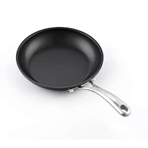8 in./20 cm Nonstick Hard Anodized Aluminum Frying Pan in Black