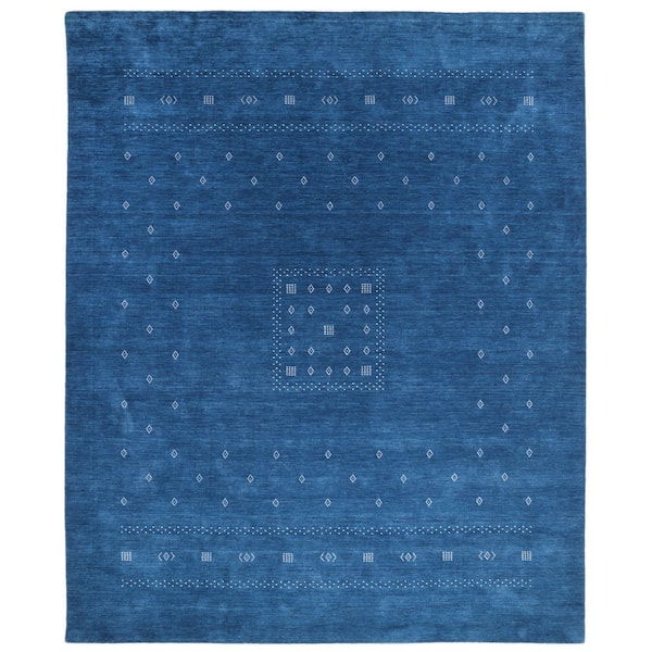Simi Handmade Bohemian Blue 3 ft. x 5 ft. Area Rug