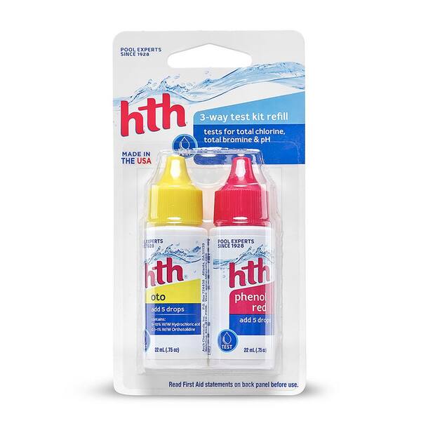 HTH 3-Way Pool Refill Test Kit