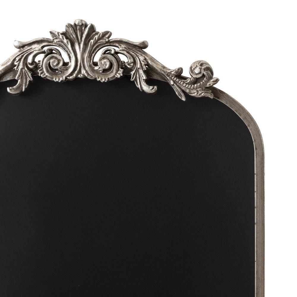 Arendahl Silver Ornate Framed Magnetic Chalkboard, 19x31