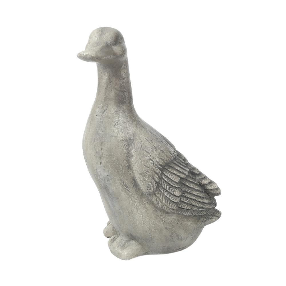 LuxenHome MgO Duck Garden Statue WHST1029 - The Home Depot