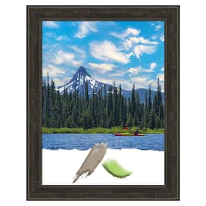 Shipwreck Greywash Narrow Picture Frame Opening Size 18 x 24 in.