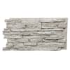 Tritan BP - 24 In X 48 In X 1.75 In Canyons Edge Stack Stone Panel - Gray Fox (7 Sq. Ft / Per Panel