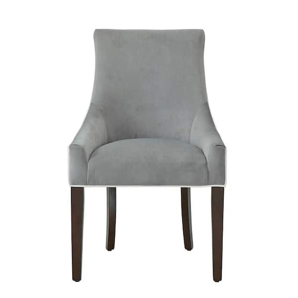 Unbranded Jolie Smoke Upholstered Dining Chair