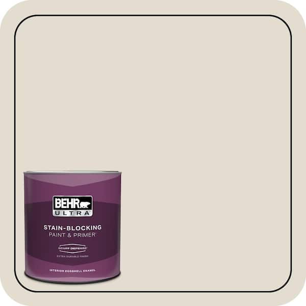 BEHR ULTRA 1 qt. #N340-1 Light Granite Extra Durable Eggshell Enamel Interior Paint & Primer